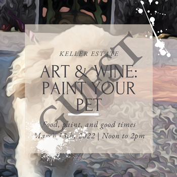 Wine & Art: Paint Your Pet- Guest Ticket