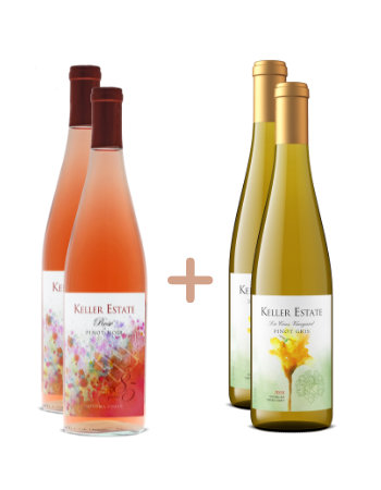 Half Rose & Half Pinot Gris!
