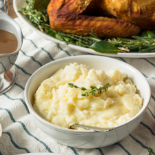 Side Dish: Creamy Garlic Mashed Potatoes